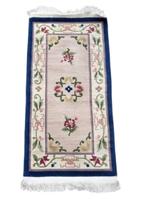 Hand Knotted Wool Rug