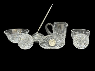 Group of 7 Assorted Waterford Pieces