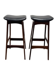 Pair of Rosewood Johannes Anderson Barstools