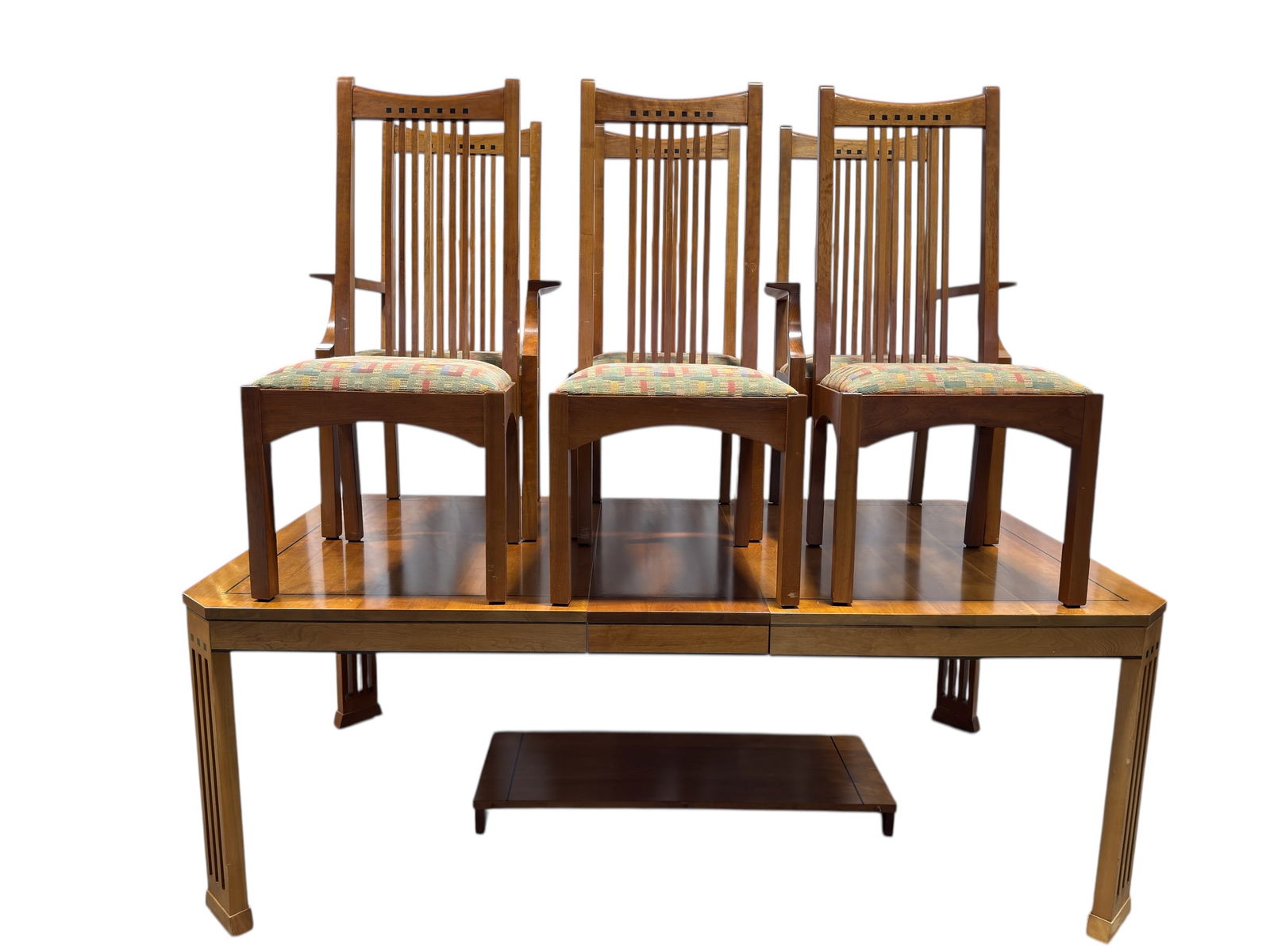 Stickley Arts & Crafts Mission Style Table & 6 Chairs (1 of 16)