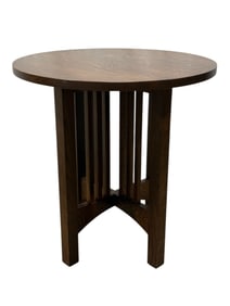 Mission Style Oak End Table