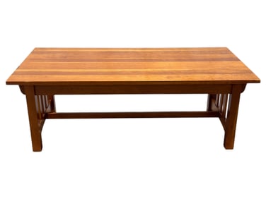 Cherry Arts & Crafts Style Coffee Table