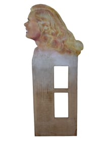 Mid century "Marilyn Monroe" Painting on Canvas