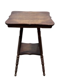 Antique Oak Occasional Side Table