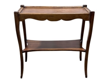 Antique Pedestal Occasional Table