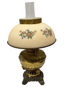 Early Converted Kerosene Lamp