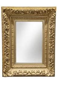 Antique Giltwood & Gesso Framed Mirror