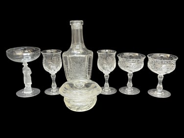 Thomas Webb, Rock Crystal & Other Glass Pieces