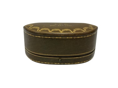 1930 Christmas Cartier Leather Jewelry Box