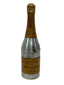 Art Deco White Star Champagne Bottle Cigarette Holder