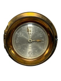 Seth Thomas "Mark I-Boat" U.S. Navy Deck Clock