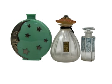 (3) Commercial Perfume Bottles