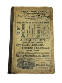 RARE 1885-1886 Southern Business Guide Book