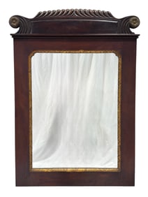 19th C. Classical Mahogany Federal Mirror