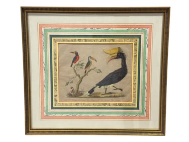 19th C. Hand Colored Lithograph by Karl Joseph Brodtmann