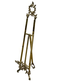 Victorian Style Brass Easel