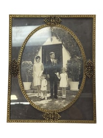 John & Jacqueline Kennedy & Children Framed Family Photograph