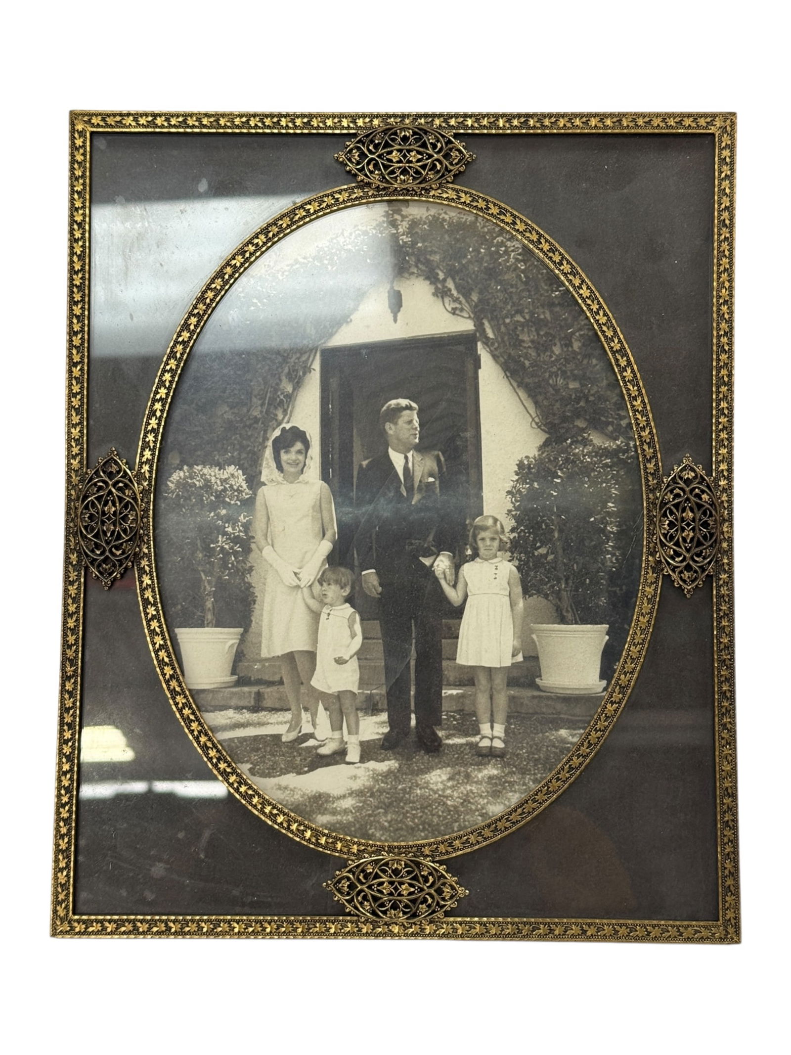 John & Jacqueline Kennedy & Children Framed Family Photograph (1 of 6)