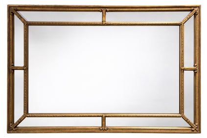 Gilt Carved Wood Decorative Crafts N.Y. Mirror