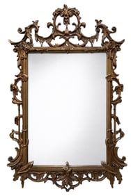 Composite Framed Ornate Mirror