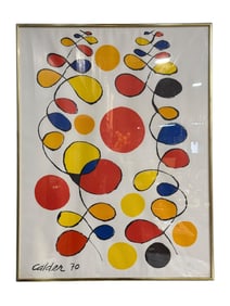 Abstract Lithograph After Alexander Calder, Published by The Guild