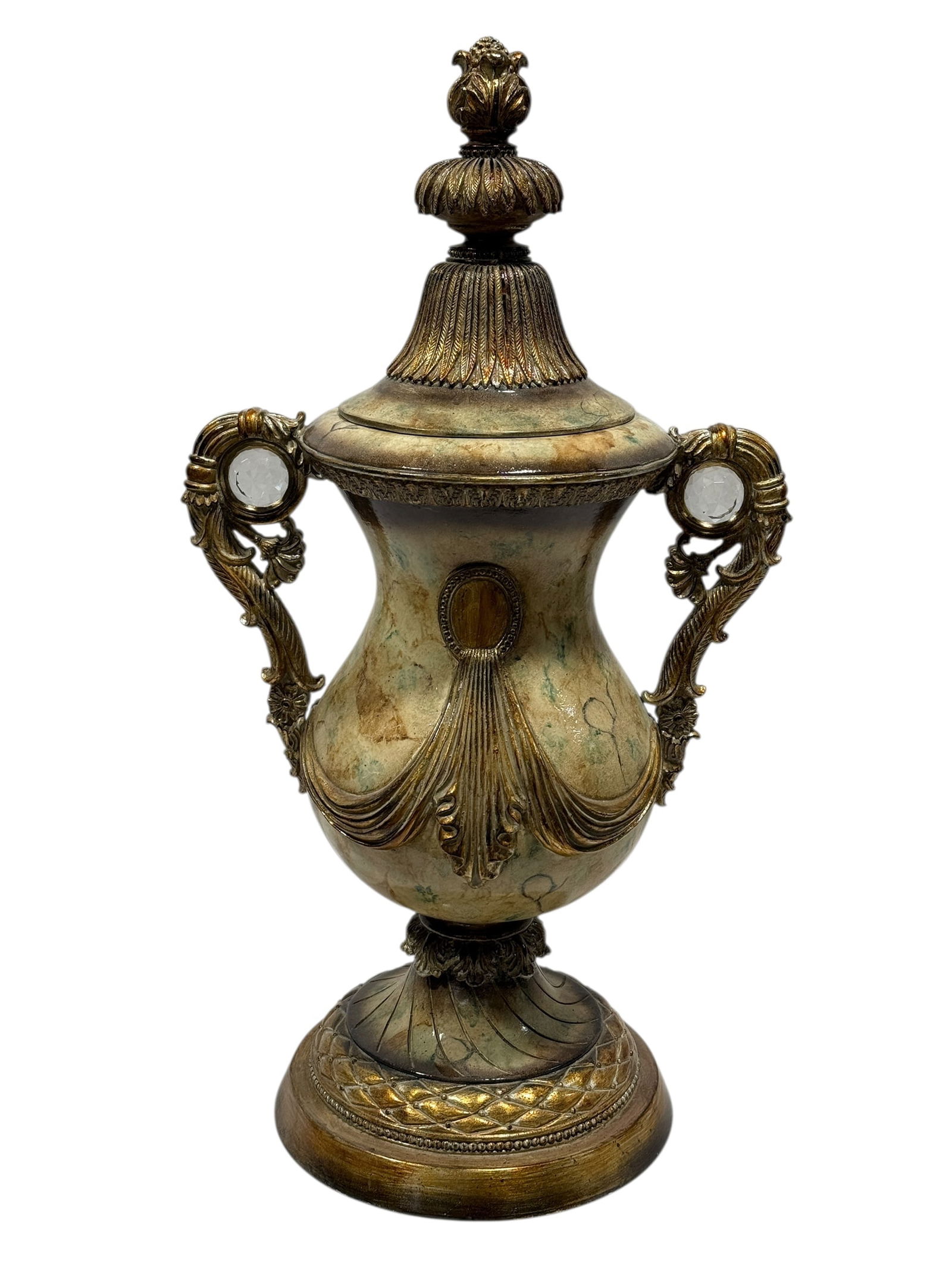 Lam Lee Home Accents Neoclassical Style Decorative Urn Vase (1 of 10)