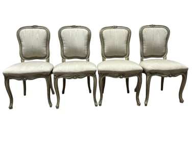 (4) 19th C. French Louis XVI Side Chairs