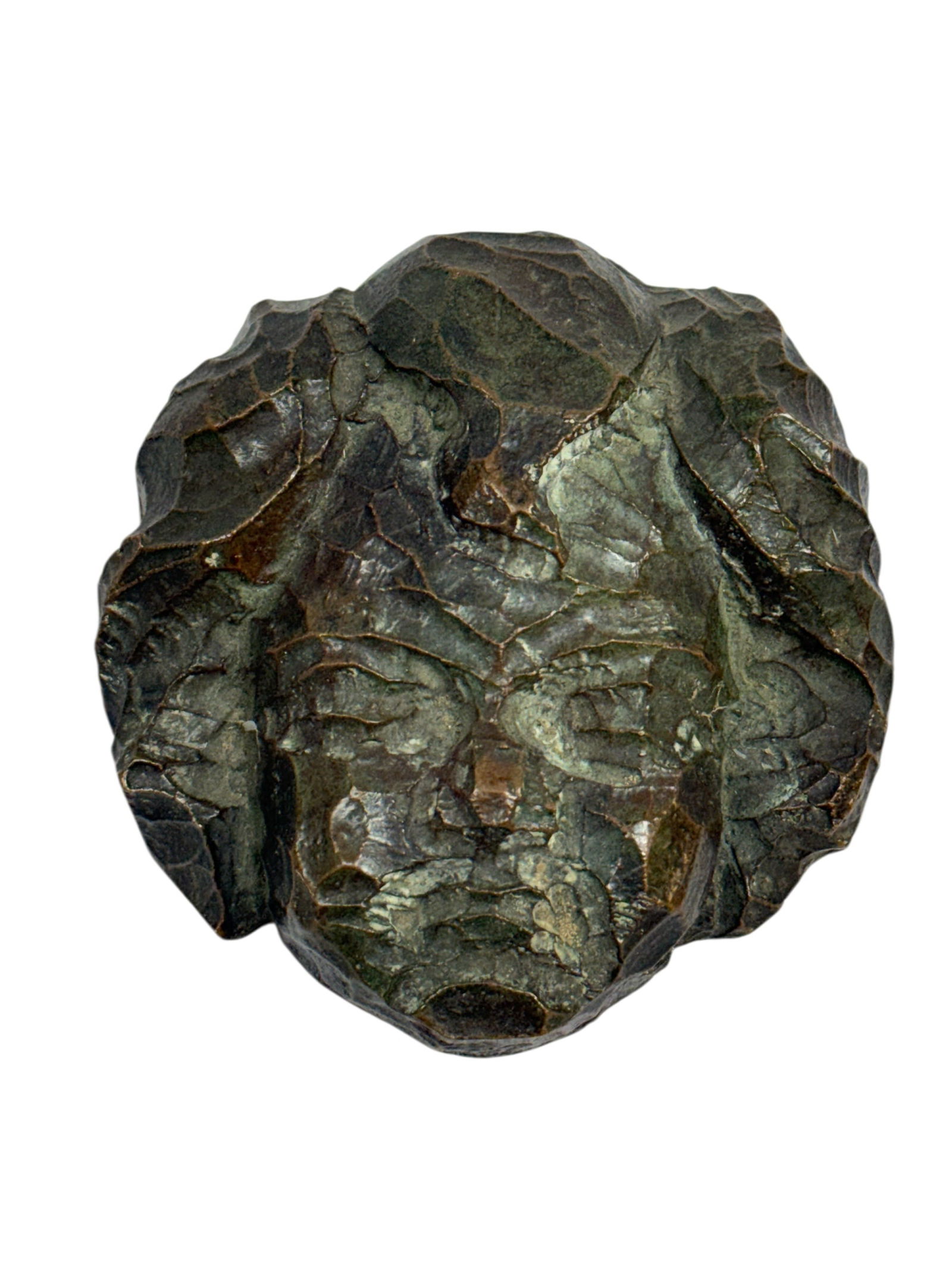 Antique Bronze Gorham Co. Founders "Facial” Paperweight (1 of 5)