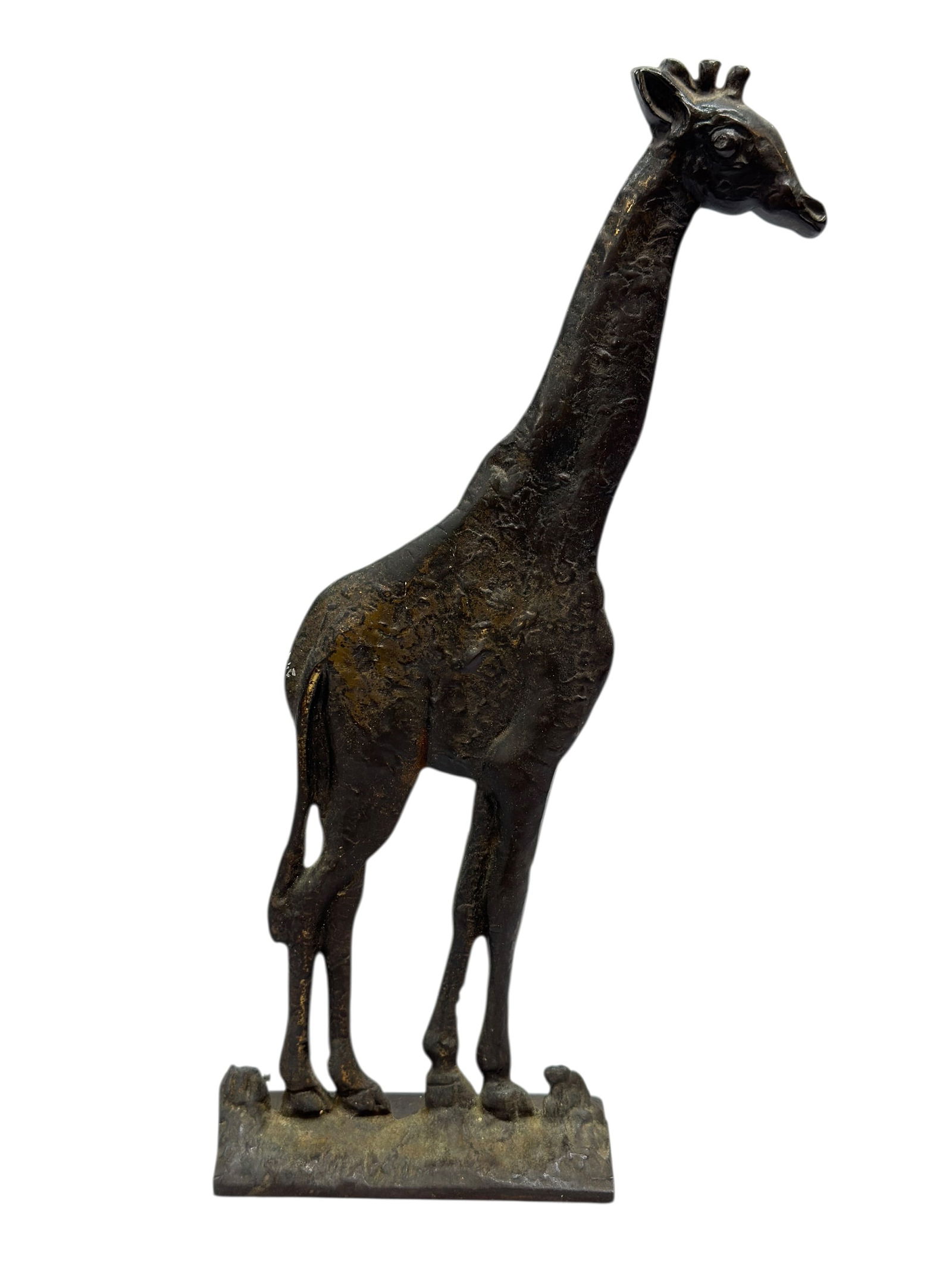 Antique Cast Iron Giraffe Doorstop (1 of 9)