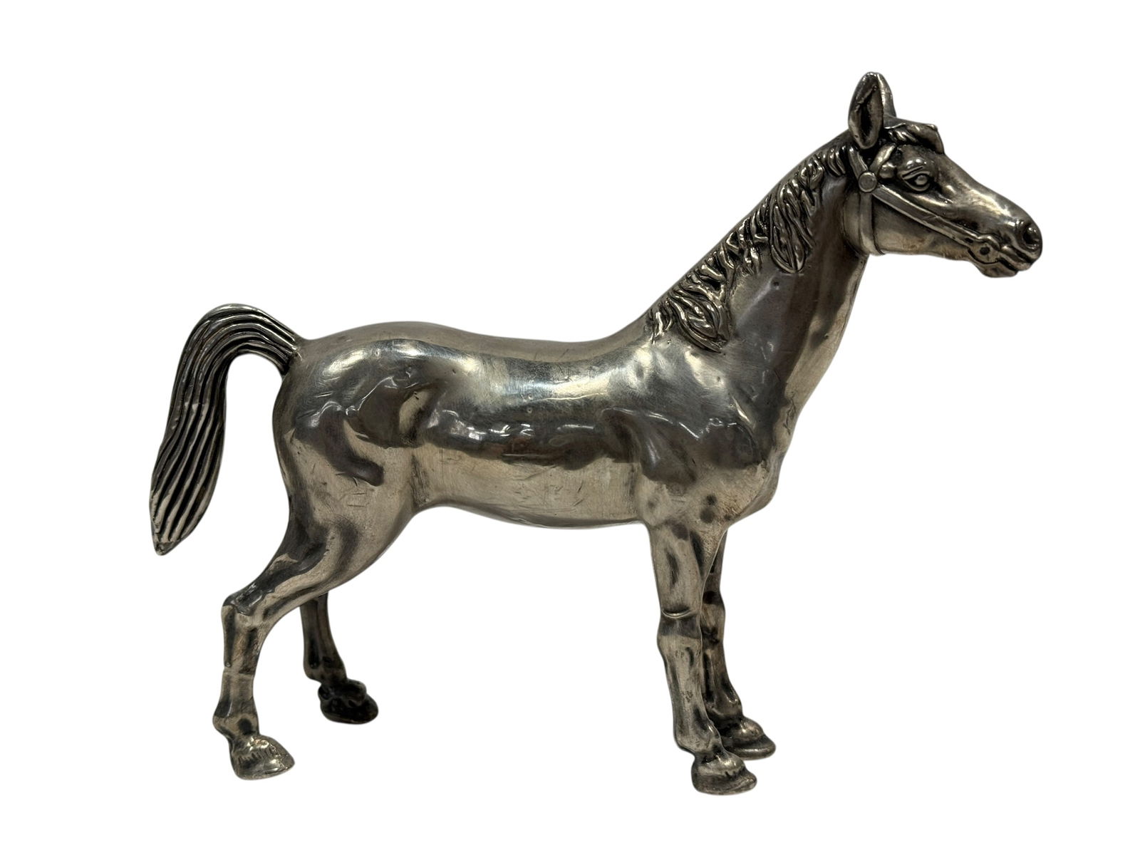 Sterling Silver-Wrapped Horse Figurine (1 of 10)