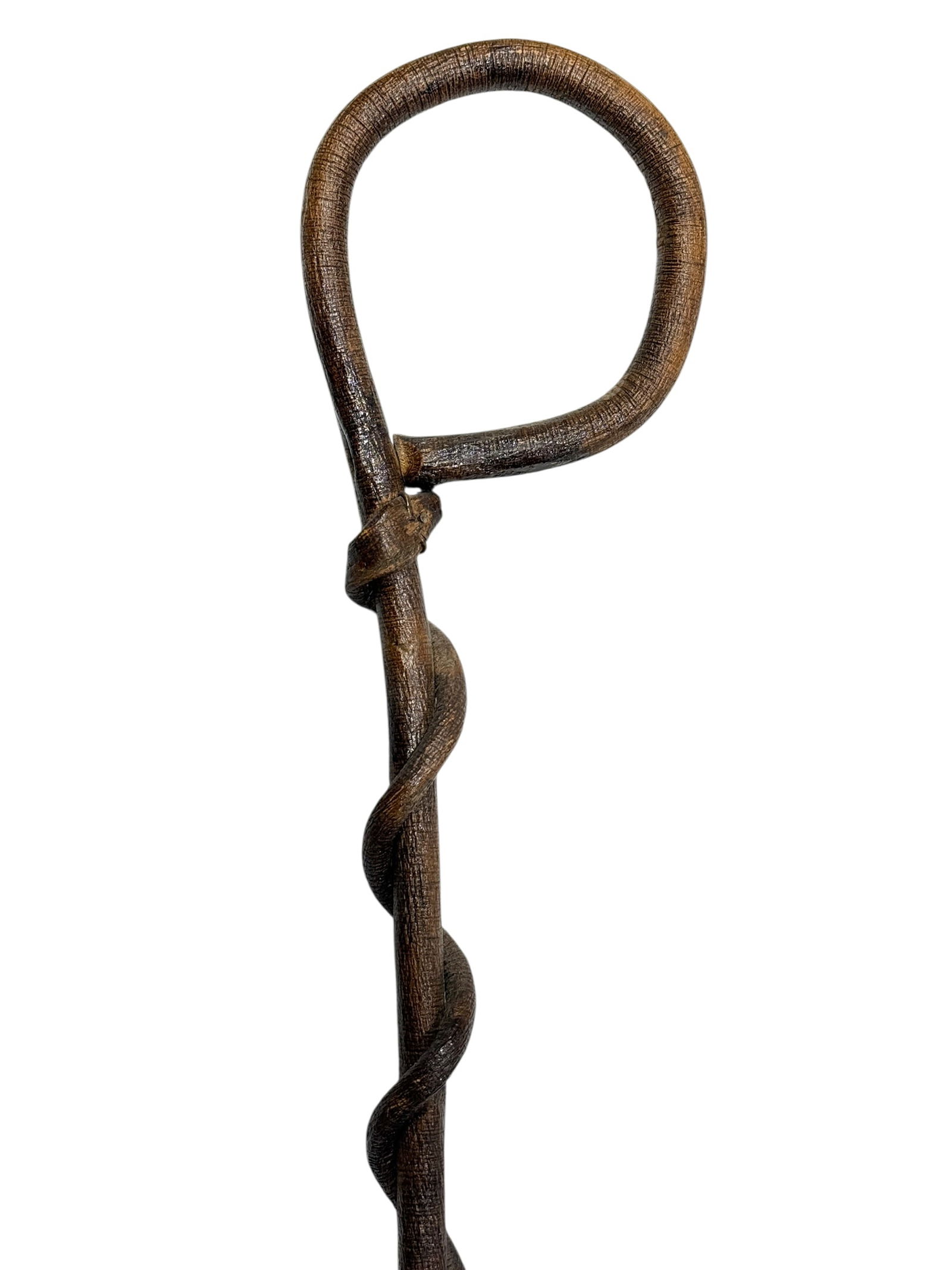 Late 19th / Early 20th Century Folk Art Carved Vine Cane (1 of 7)