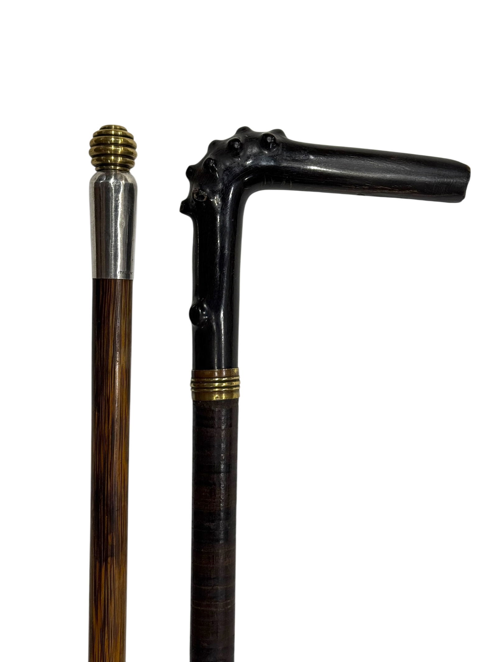 (2) Early 20th Century Gentleman’s Walking Canes (1 of 11)