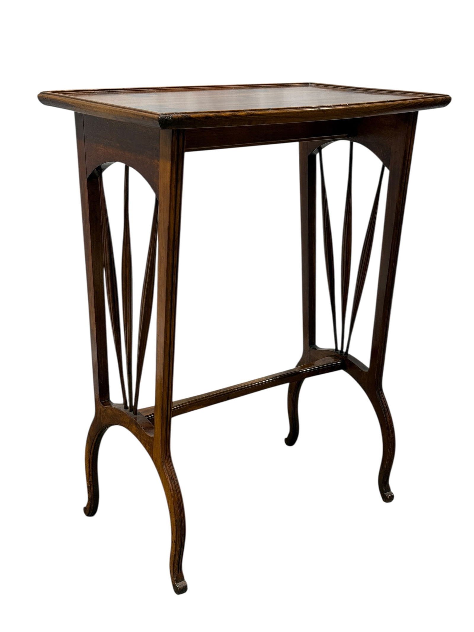 Émile Gallé (1846–1904) French Art Nouveau Inlaid Side Table (1 of 9)