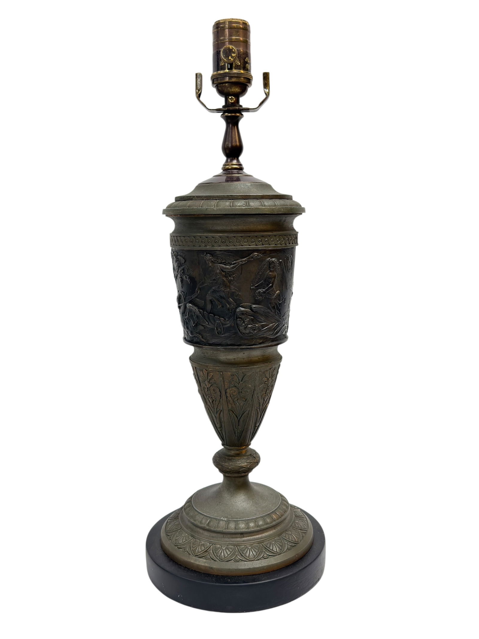 Victorian Neoclassical Figural Urn Form Table Lamp (1 of 11)