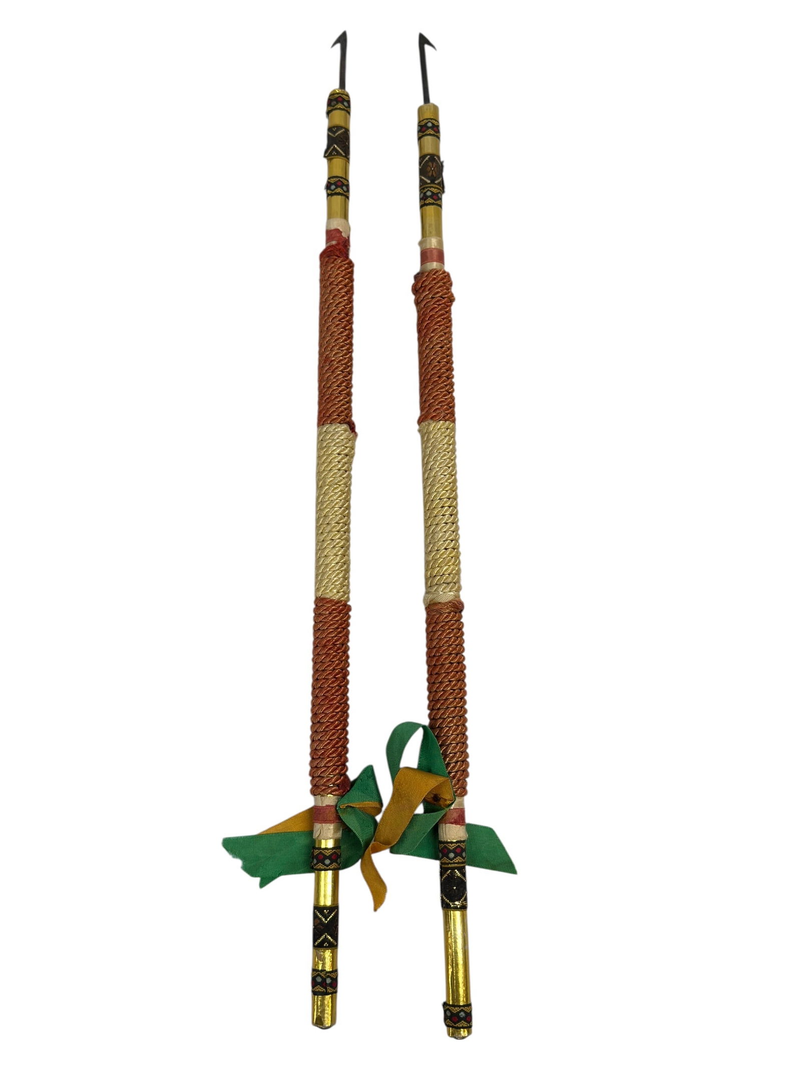Pair of Spanish Banderillas w/ Decorated Shafts (1 of 5)