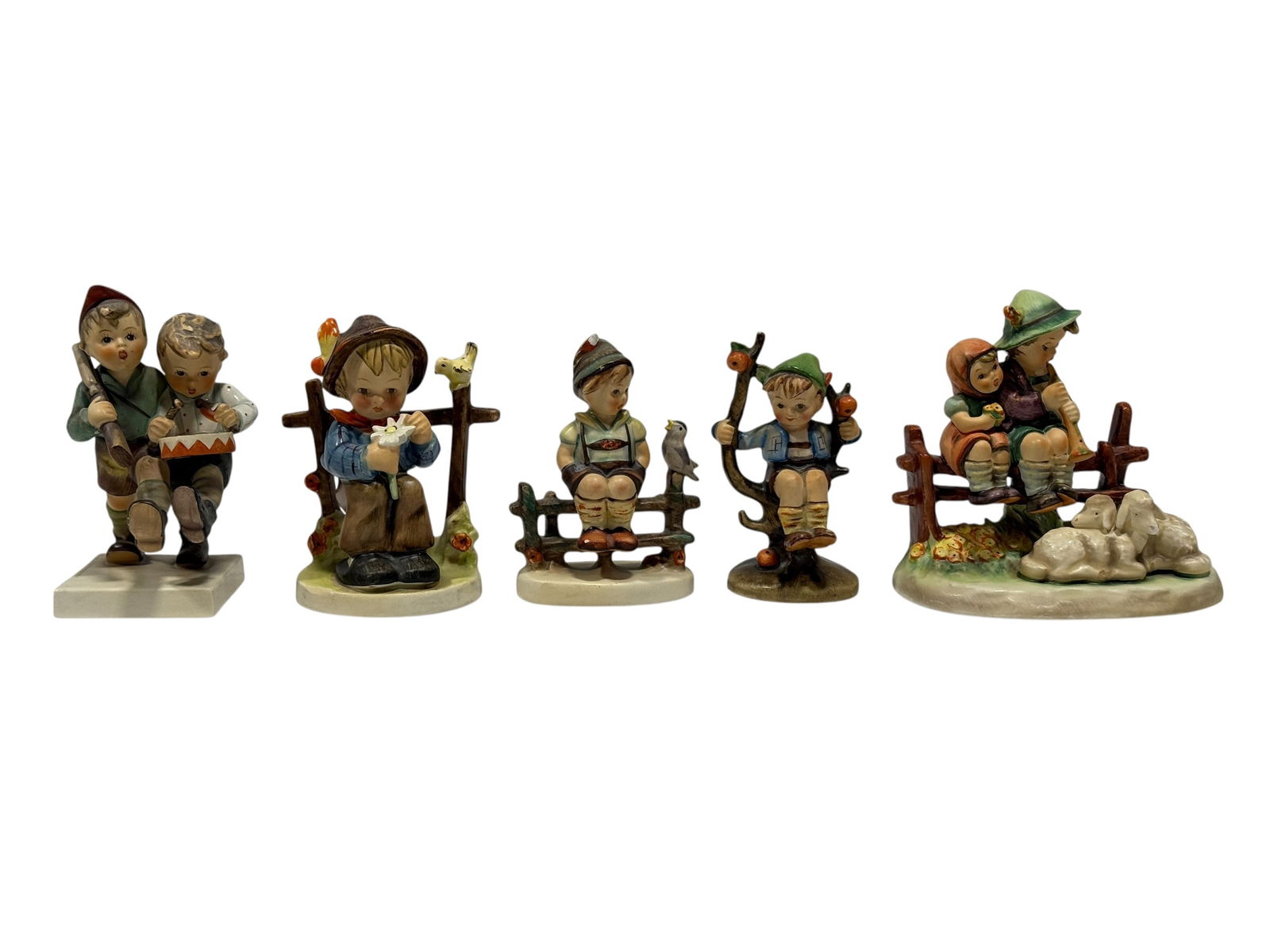 Group of 5 Goebel Hummel Porcelain Figurines (1 of 11)
