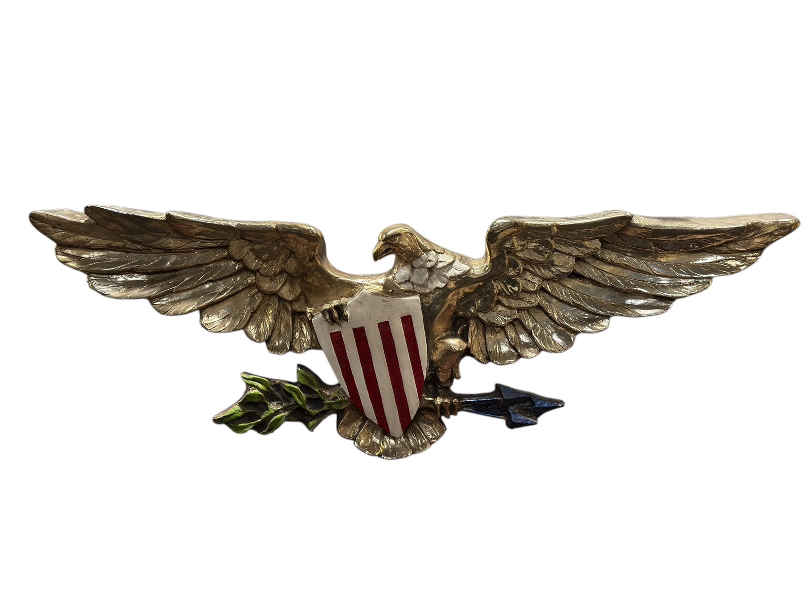 Composite American Bald Eagle Wall Sculpture (1 of 5)
