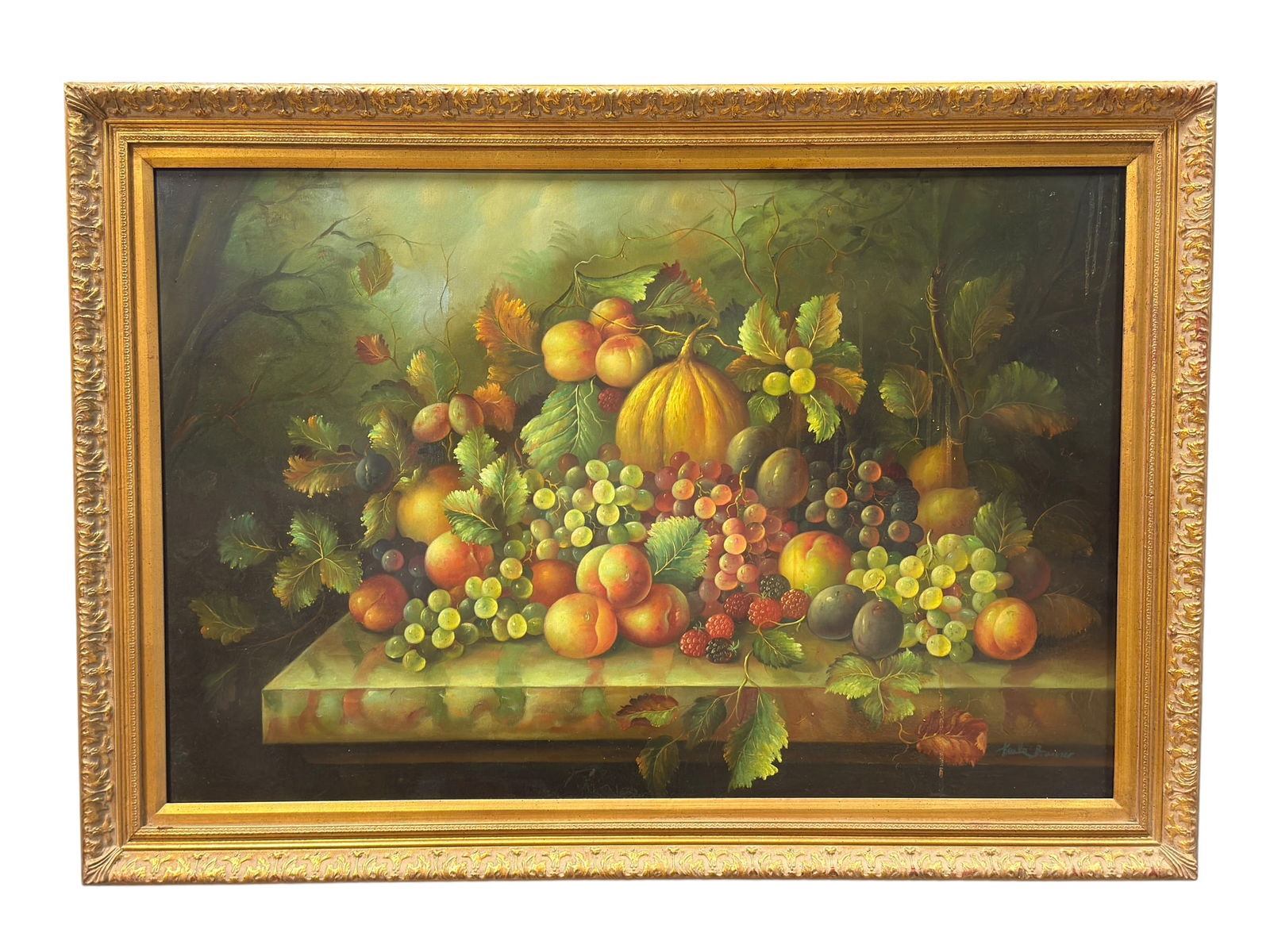 Paula Brunner (20th Century) Still Life, Oil on Canvas (1 of 9)