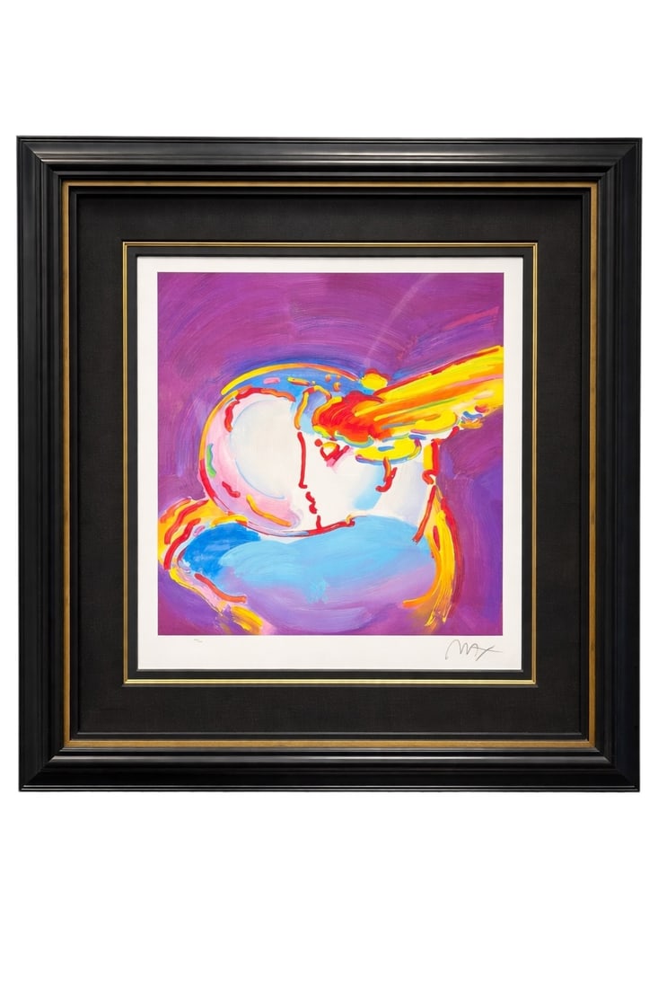 Peter Max “I Love the World ver XVII" Hand-Signed Serigraph (1 of 7)
