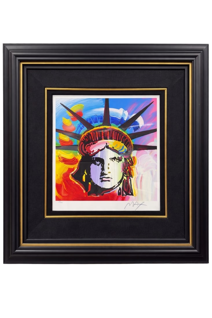 Peter Max “Liberty Head II" Hand-Signed Serigraph (1 of 6)