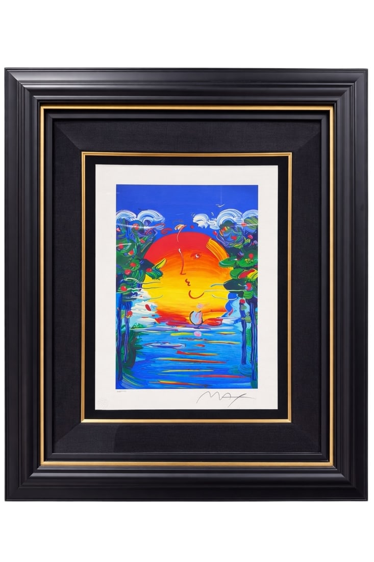 Peter Max “Better World" Hand-Signed Serigraph (1 of 6)