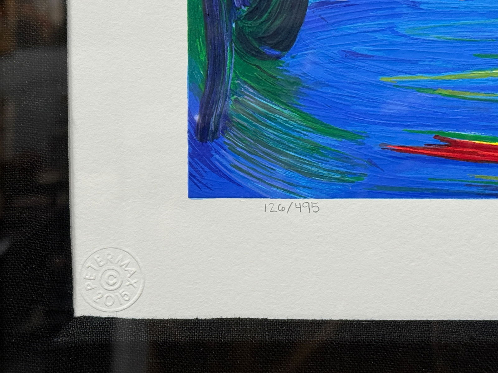 Peter Max “Better World" Hand-Signed Serigraph - 4