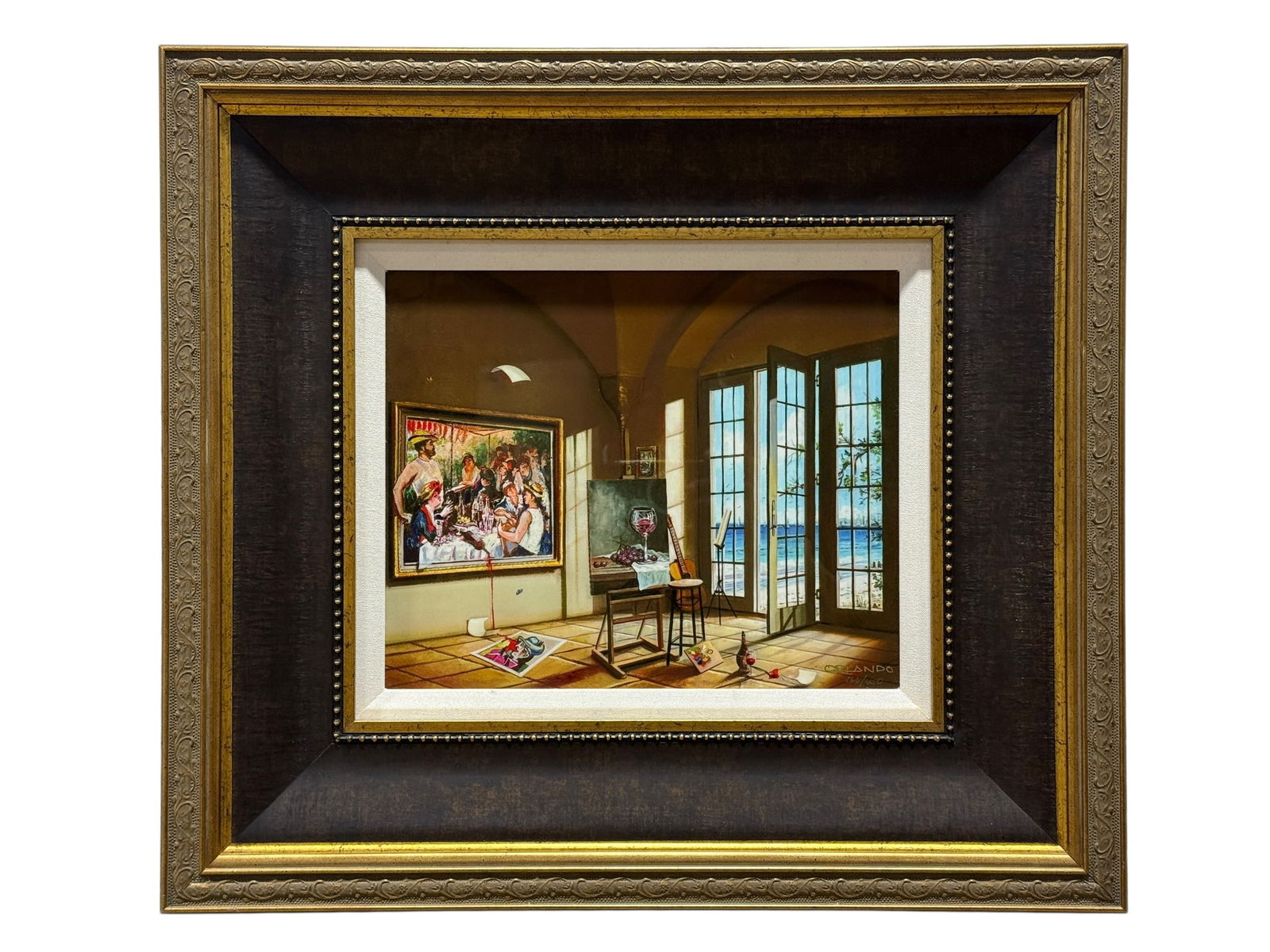 Orlando Rafael Quevedo “Quiet Day" Digital Print on Aluminum (1 of 4)