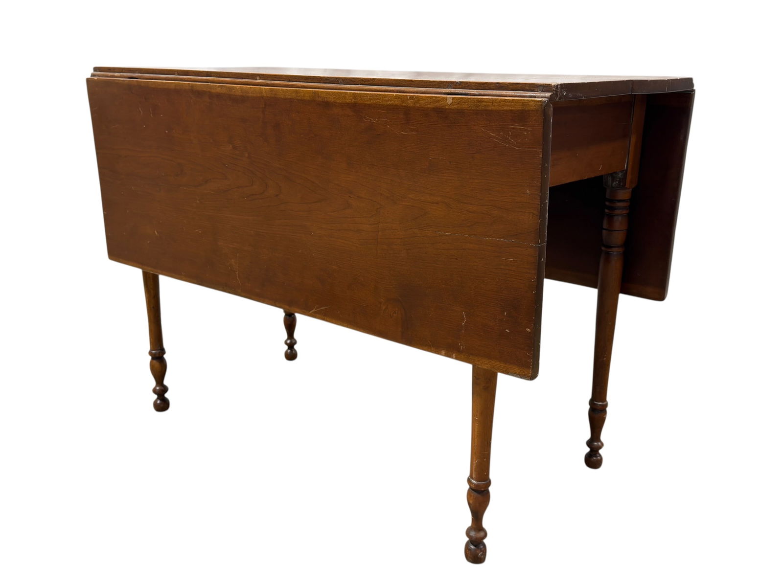 Late 19th C. American Drop-Leaf Dining Table (1 of 10)