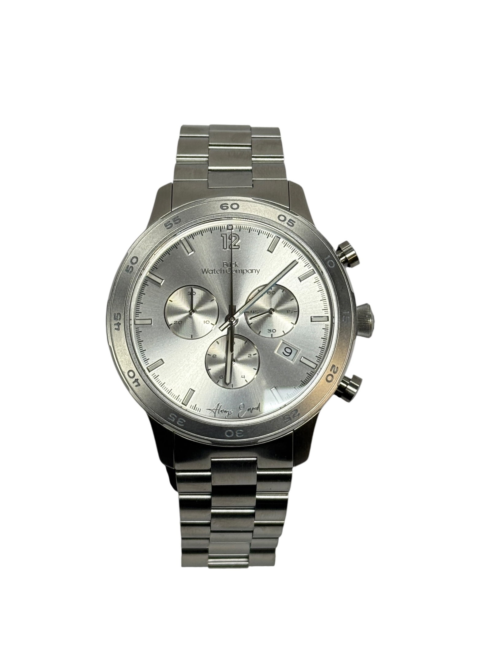 Brick Watch Company Men’s Stainless Steel Chronograph Watch (1 of 11)
