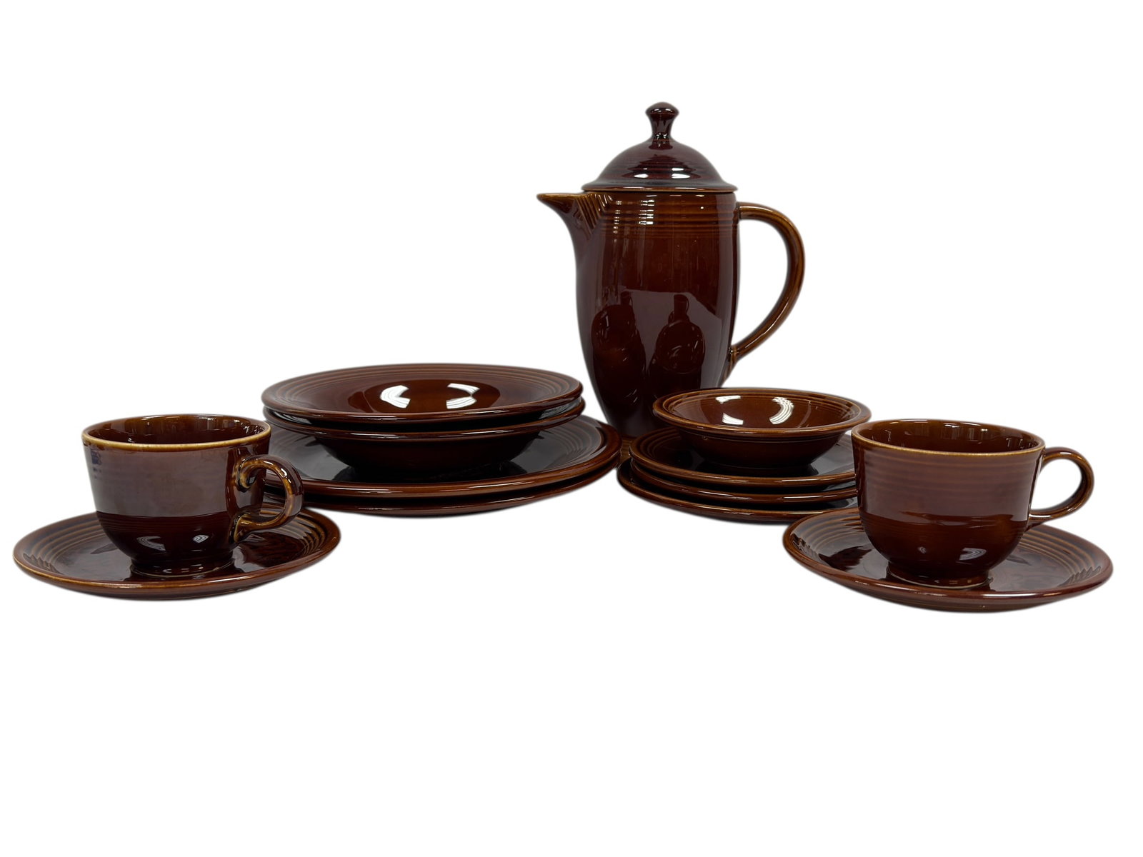 Homer Laughlin Fiestaware Group (13pcs) (1 of 12)