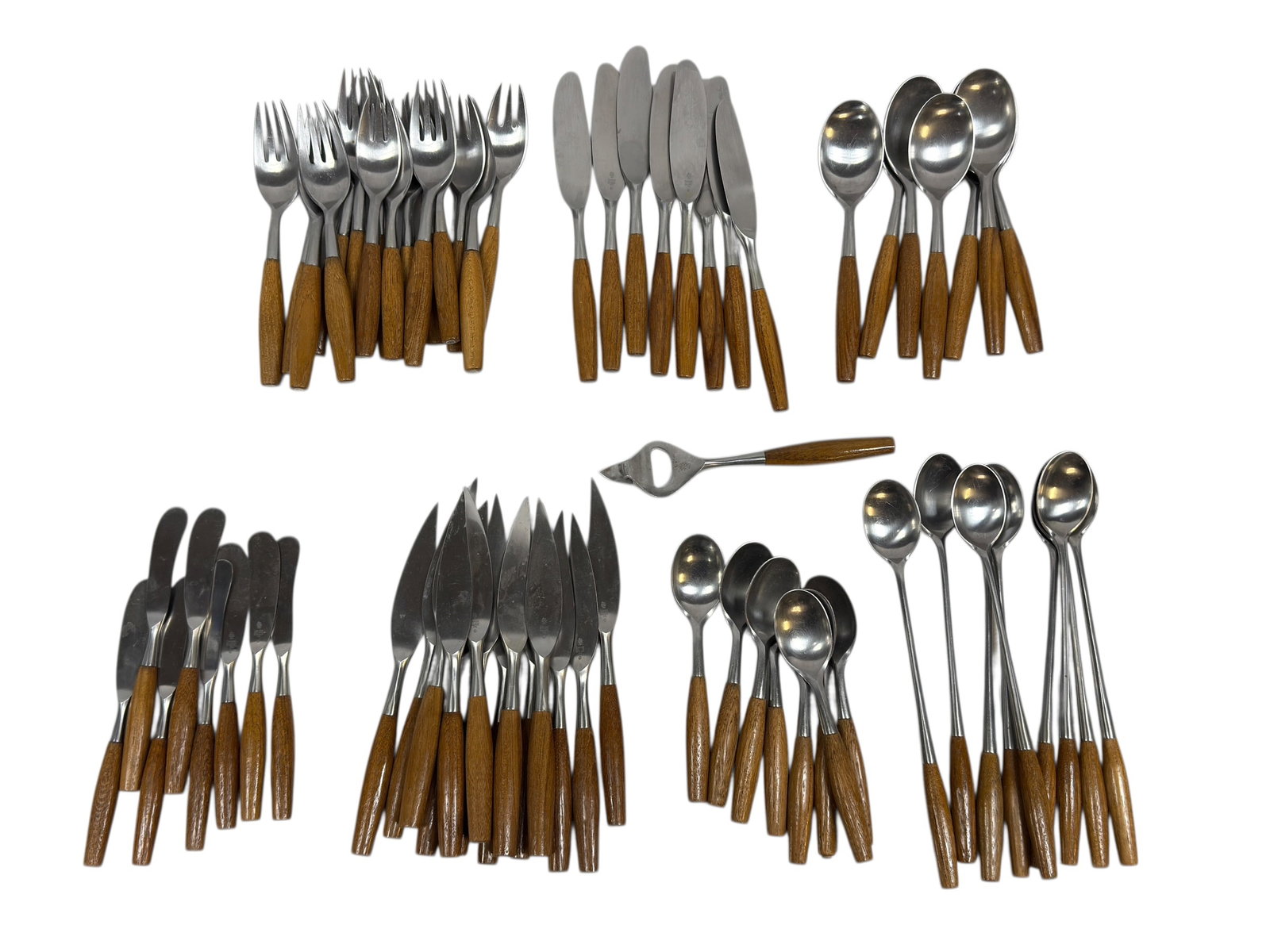 (71pcs) MCM Dansk "Fjord" Flatware Set by Jens Harald Quistgaard (1 of 10)