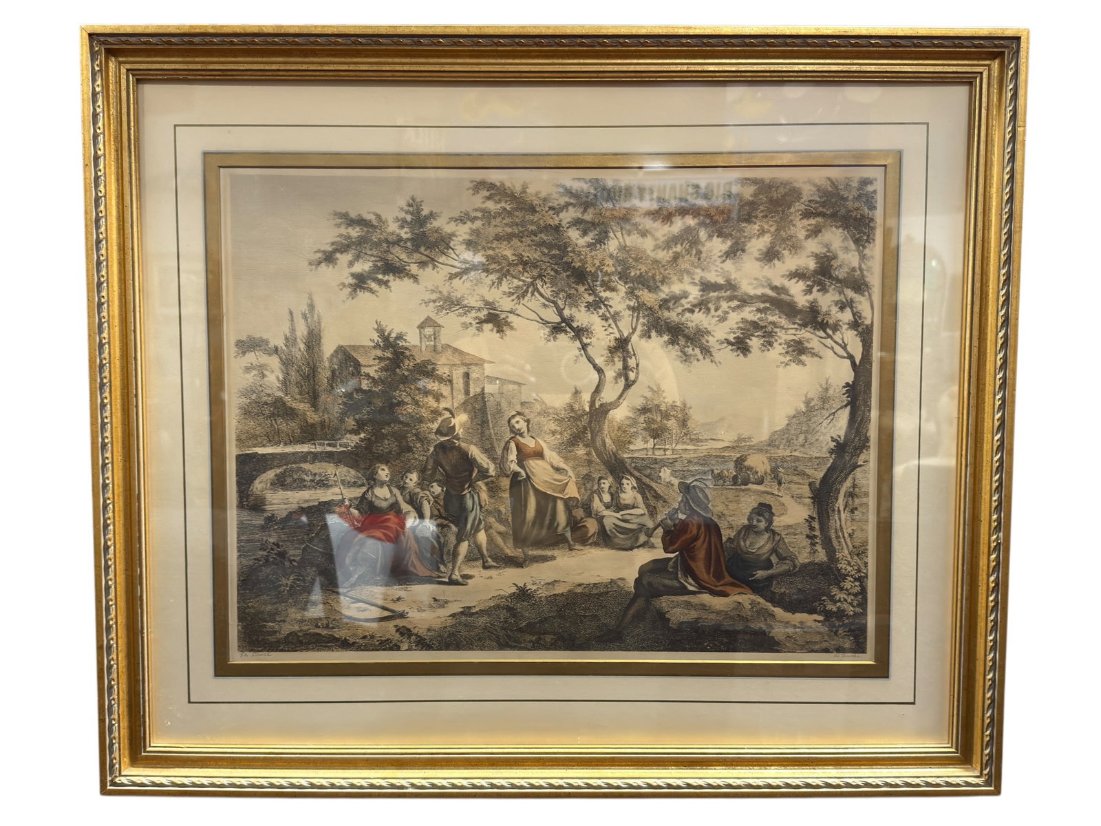 "La Danse" After François Boucher Framed Decorative Print (1 of 5)