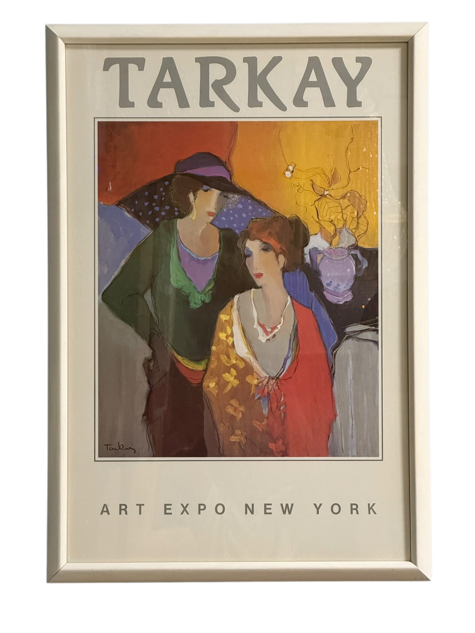 Itzchak Tarkay "Art Expo New York" Exhibition Poster, Framed (1 of 4)