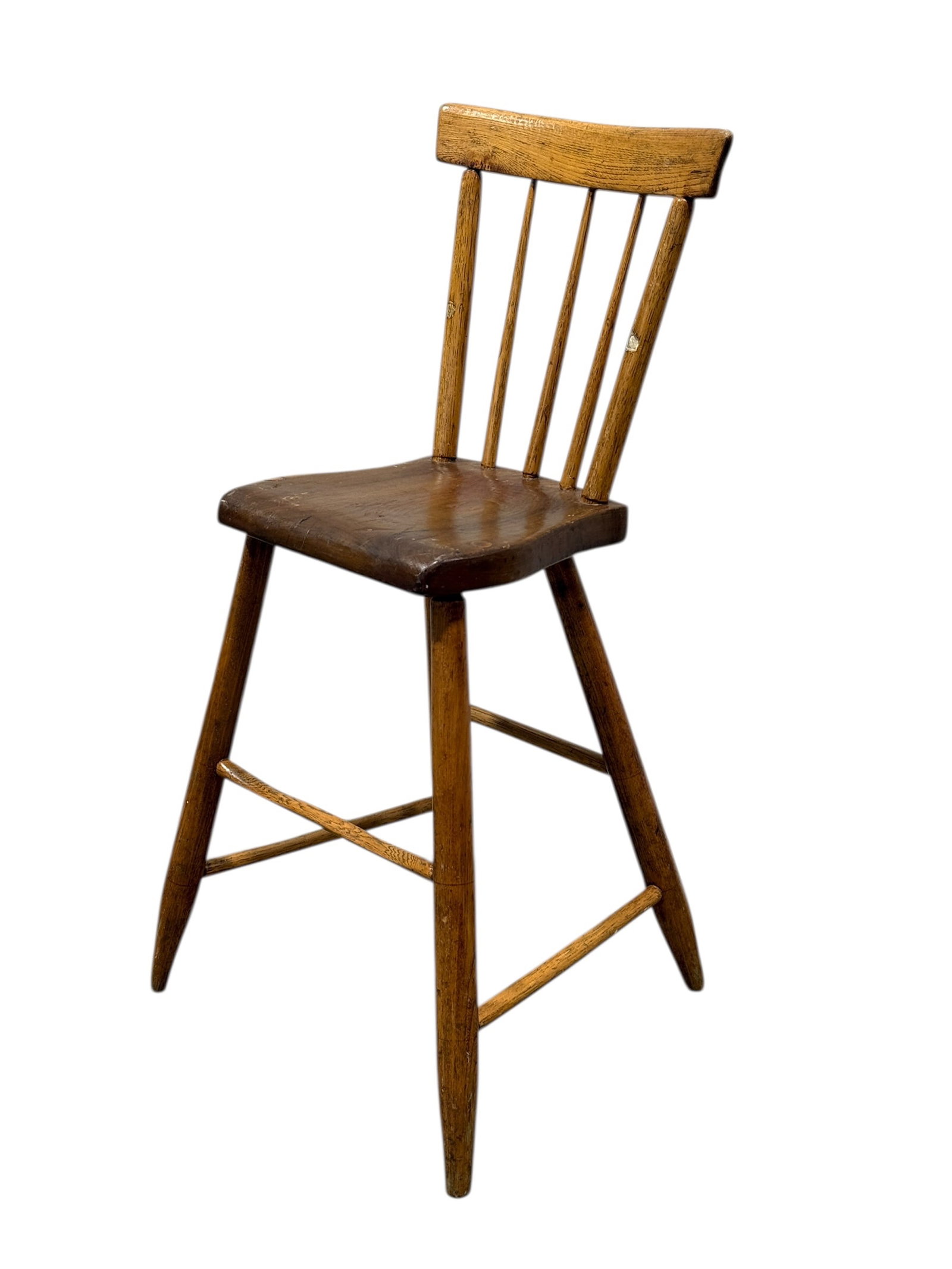 Antique Wooden Child’s High Chair (1 of 7)